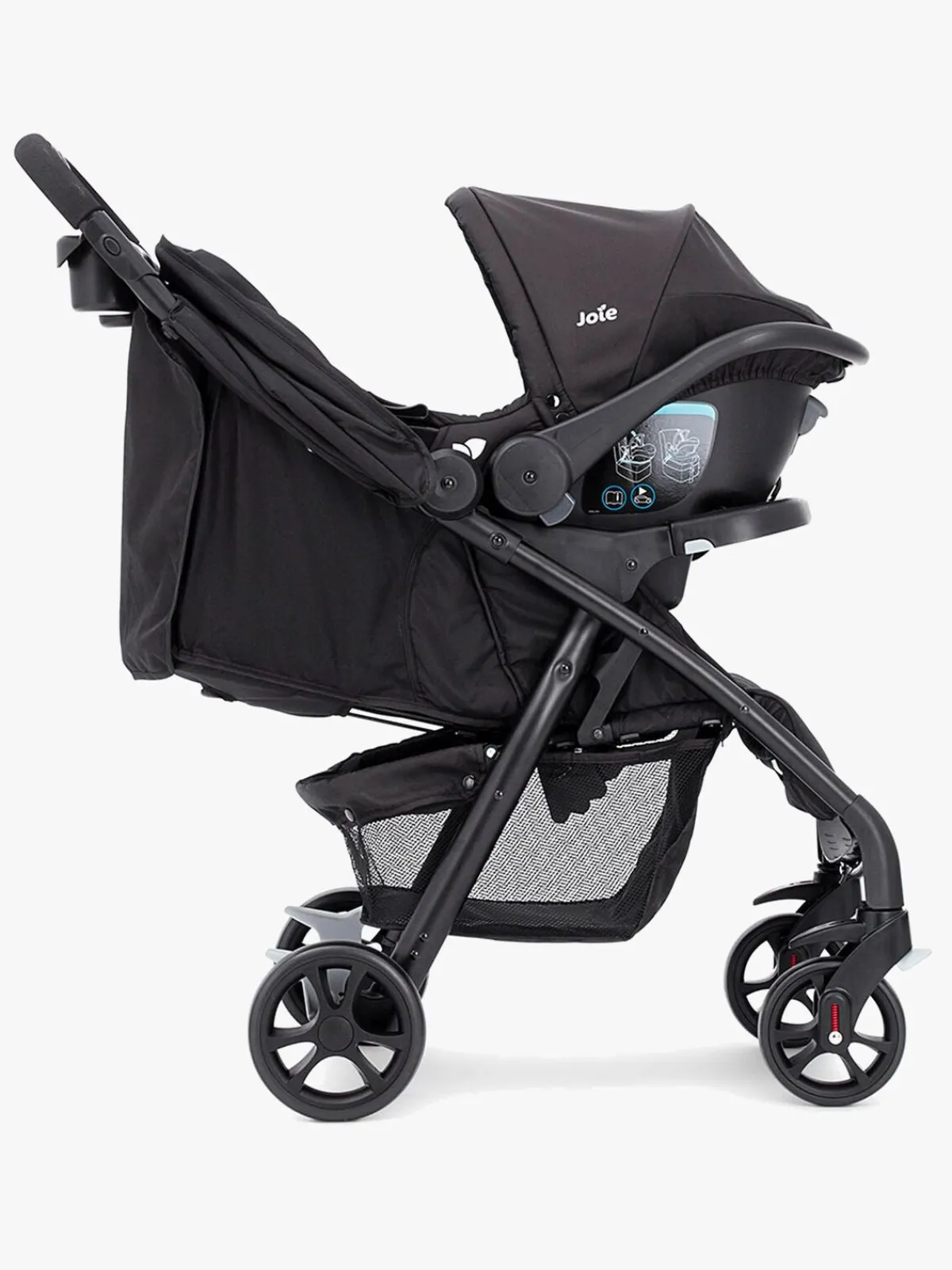 Joie Rejseklapvogne>Muze LX Klapvogn, Coal