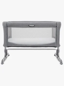 Børn Joie Roomie Bedside Crib, Gray Flannel