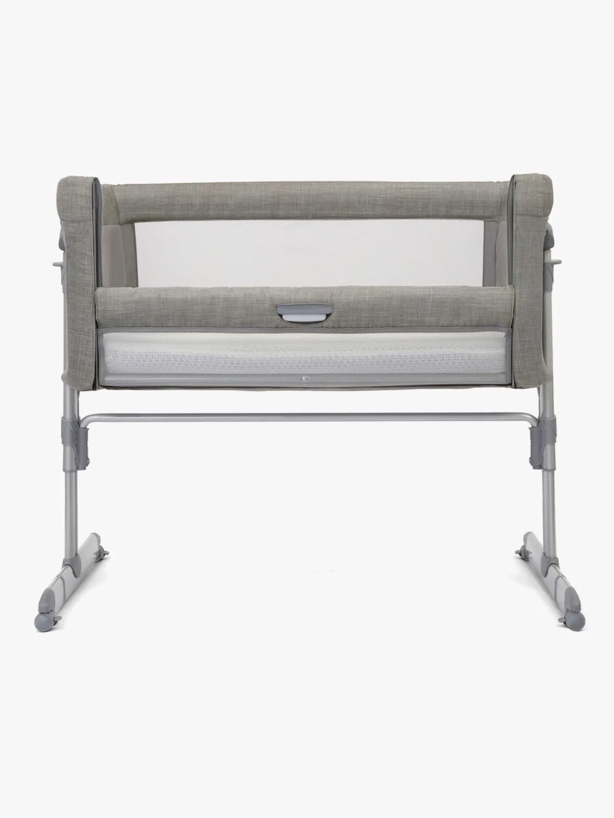 Børn Joie Børnesenge & Tilbehør>Roomie Glide Bedside Crib og Weekendseng, Foggy Gray