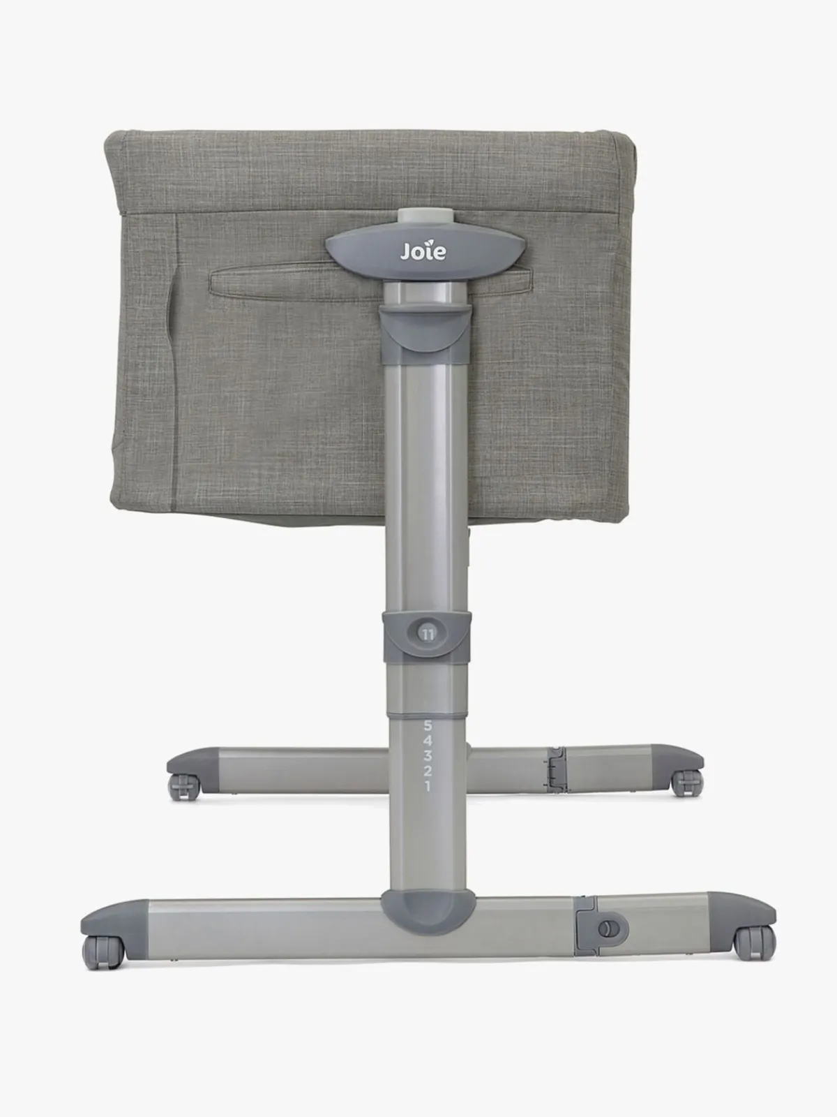 Børn Joie Børnesenge & Tilbehør>Roomie Glide Bedside Crib og Weekendseng, Foggy Gray