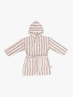 Børn Jollein Badekåbe 1-2 År, Stripe Wild Rose