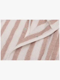 Børn Jollein Badekåbe 1-2 År, Stripe Wild Rose