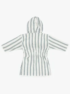 Børn Jollein Badekåbe 1-2 År, Stripe Sea Green