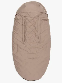 Jollein Køreposer></noscript>Kørepose, Embossed Milky Coffee