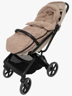 Jollein Køreposer></noscript>Kørepose, Embossed Milky Coffee