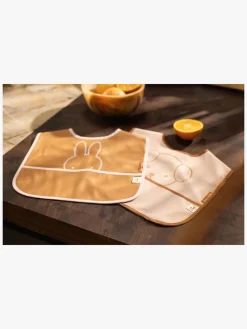 Jollein Spisetid></noscript>Miffy Peekaboo Hagesmæk 2-pak, Wild Rose