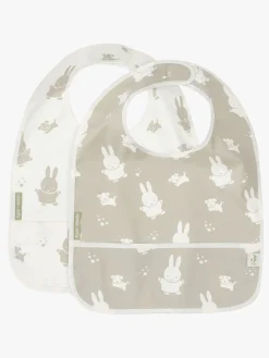 Jollein Spisetid>Miffy&Snuffy Hagesmæk 2-pak, Olive Green