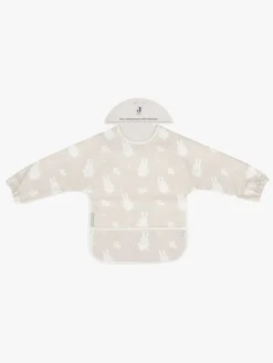 Jollein Miffy&Snuffy  Langærmet Hagesmæk, Nougat