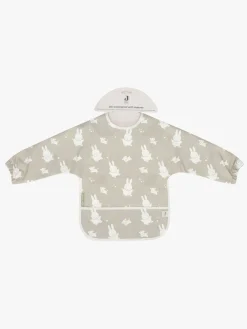 Jollein Spisetid>Miffy&Snuffy  Langærmet Hagesmæk, Olive Green