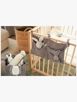 Jollein Opbevaring*Opbevaring Fløjl 50x30, Storm Grey Grå