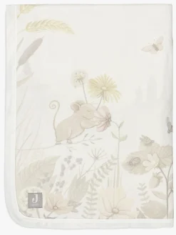 Børn Jollein  Perlefløjlsforet Tæppe, Dreamy Mouse