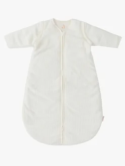 Jollein Børnesenge & Tilbehør*Sovepose med Aftagelig Ærmer Rundt 70 cm, Rib Ivory