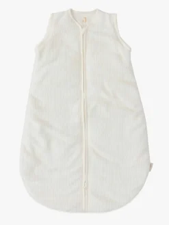 Jollein Børnesenge & Tilbehør*Sovepose med Aftagelig Ærmer Rundt 70 cm, Rib Ivory
