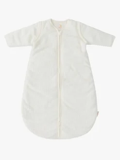 Jollein Børnesenge & Tilbehør*Sovepose med Aftagelig Ærmer Rund 60 cm, Rib Ivory