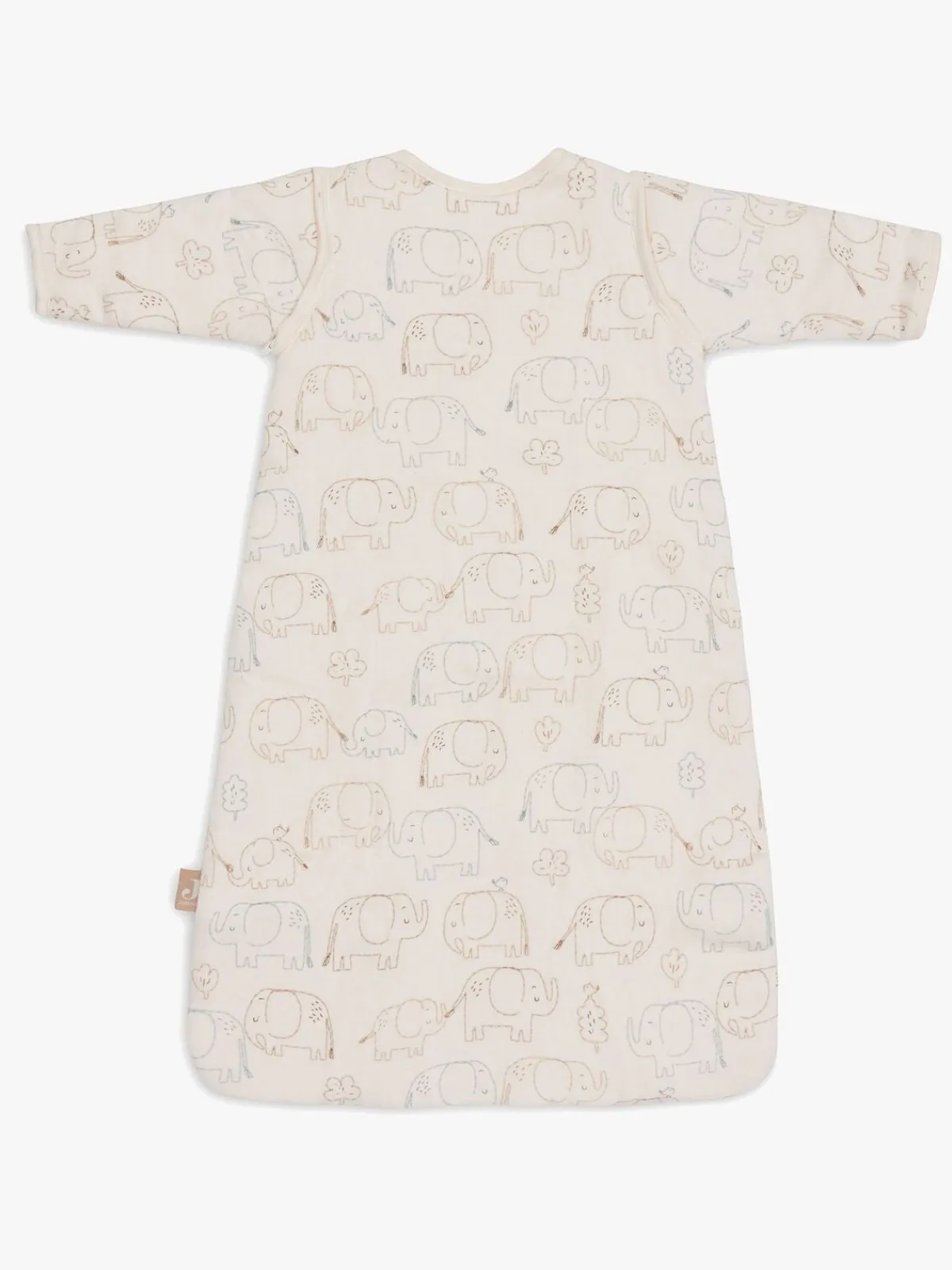 Børn Jollein Børnesenge & Tilbehør>Sovepose med Aftagelig Ærmer 70 cm, Elephant Tales