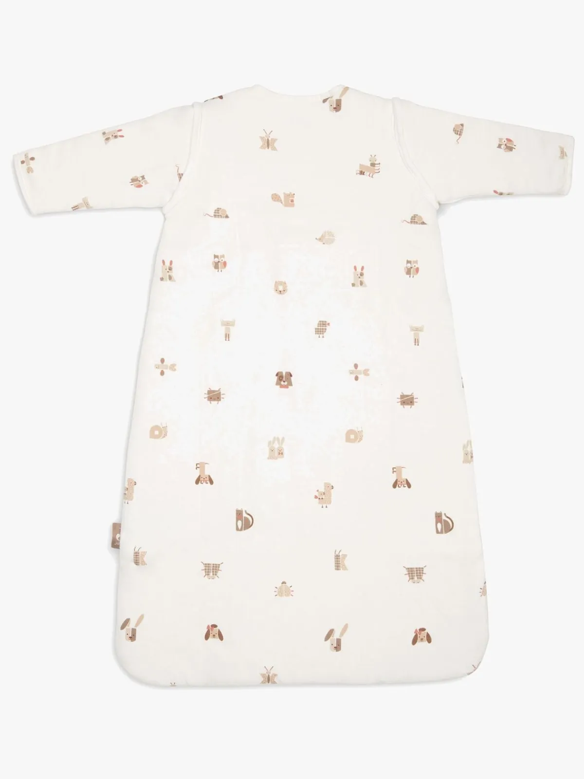 Børn Jollein Børnesenge & Tilbehør>Sovepose med Aftagelig Ærmer 70 cm, Animal Friends