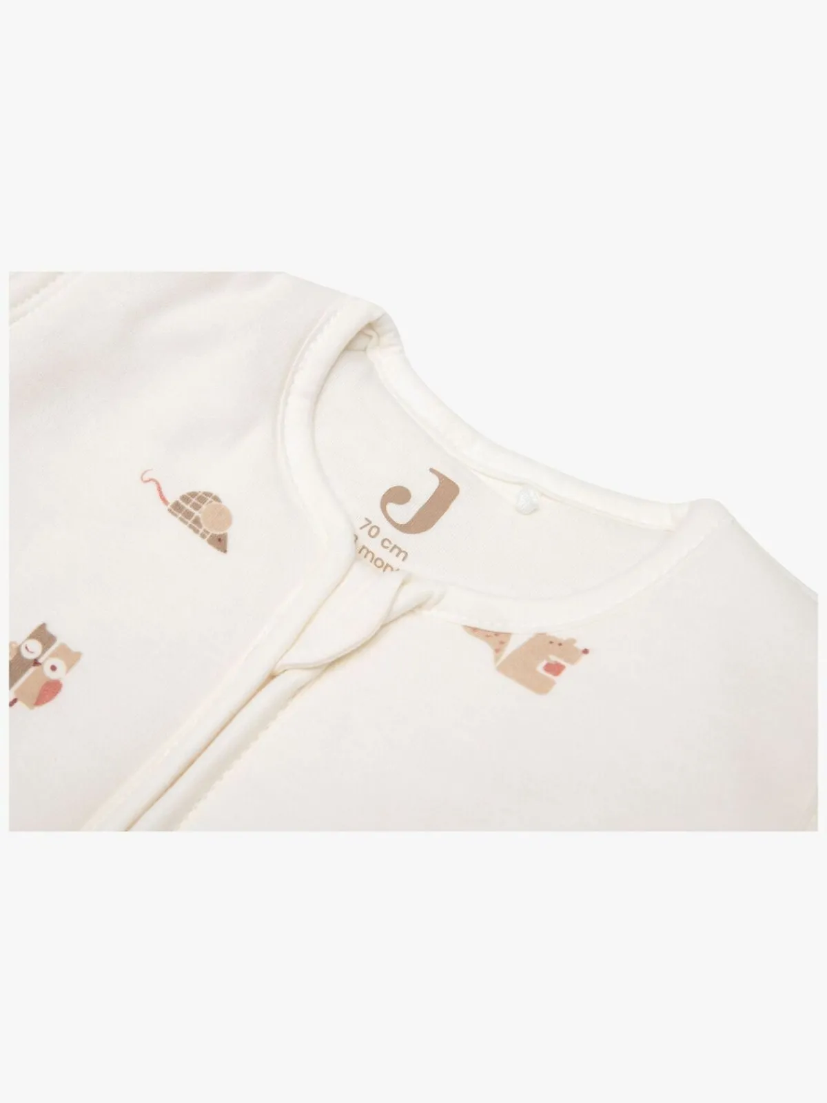 Børn Jollein Børnesenge & Tilbehør>Sovepose med Aftagelig Ærmer 70 cm, Animal Friends