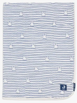 Jollein Stofbleer, Nusseklude & Babytæpper></noscript>Tæppe/ Stofble i Musselin Miffy, Natural