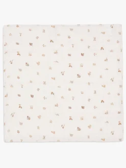 Jollein Tæppe/ Stofble i Musselin 70x70 cm 3-pak, Animal Friends