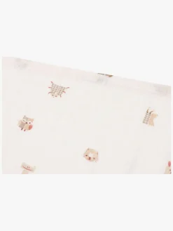 Jollein Tæppe/ Stofble i Musselin 70x70 cm 3-pak, Animal Friends