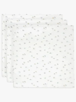 Jollein Stofbleer, Nusseklude & Babytæpper>Tæppe/ Stofble i Musselin 3-pak, On The Go