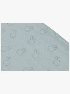 Jollein Stofbleer, Nusseklude & Babytæpper></noscript>Tæpper/ Stofbleer i Musselin Miffy 3-pak, Sea Green