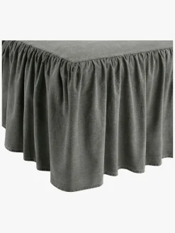 Børn Borgans Sengetøj>Jollyroom By Borganäs Formsyet Sengetæppe m. Flæser, Grå