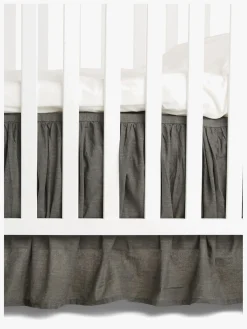 Børn Borgans Sengetøj>Jollyroom By Borganäs Formsyet Sengetæppe m. Flæser, Grå