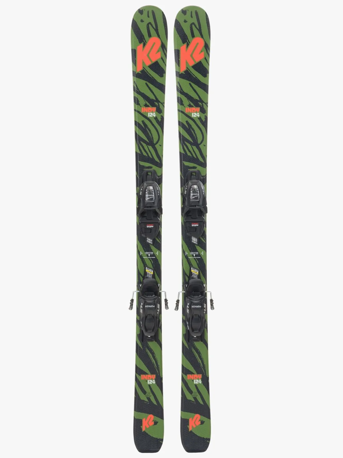 K2 Indy Fdt 7.0 Ski inkl. Bindinger, 136 cm