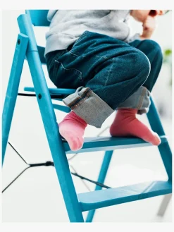 KAOS Højstole & Tilbehør*Klapp Højstol Recycled, Swedish Blue Blå