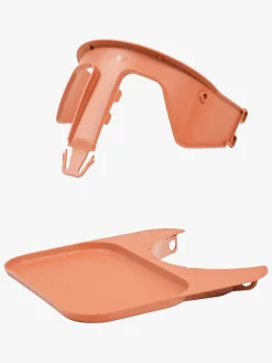 KAOS Højstole & Tilbehør*Klapp Højstol Recycled inkl. Beskyttelsesbøjle & Bakke, Desert Sand/Terracotta Pink