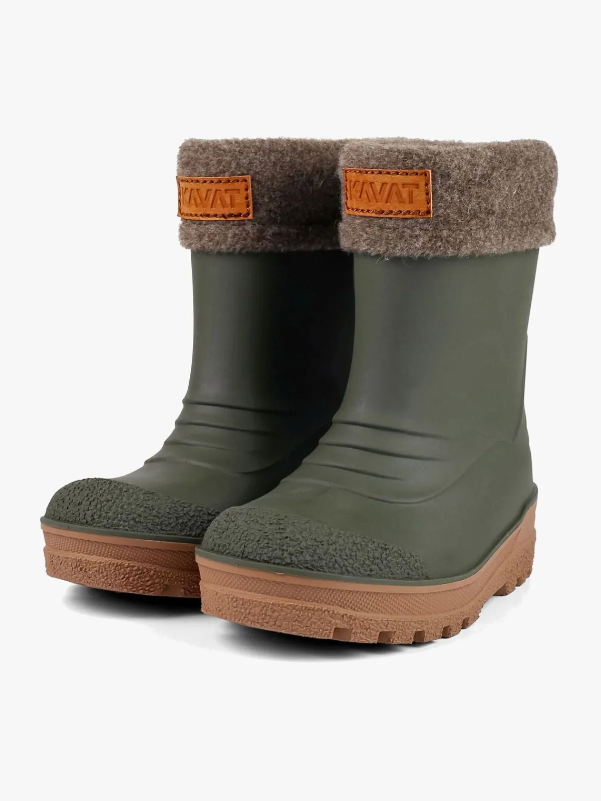 Børn Kavat Gimo WP Forede Gummistøvler, Forest Night