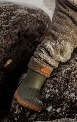 Børn Kavat Gimo WP Forede Gummistøvler, Forest Night