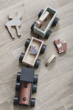 KidsConcept Legetøjsbiler & -Fartøjer*Kids Concept  Edvin Dyretog