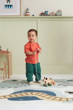 KidsConcept Trælegetøj>Kids Concept EDVIN Trækdyr Elgfamilie