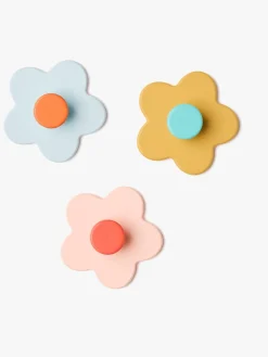 Børn KidsConcept Interiør>Kid's Concept Krog Blomst 3-pak, Mix