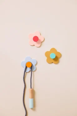 Børn KidsConcept Interiør>Kid's Concept Krog Blomst 3-pak, Mix