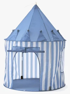 KidsConcept Legetelte & -Tunneler>Kids Concept Stribet Legetelt, Blå
