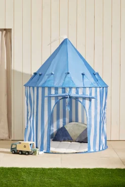 KidsConcept Legetelte & -Tunneler>Kids Concept Stribet Legetelt, Blå