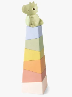 Kinder and Kids Babylegetøj>Stableklodser Dinosaur, Multifarvet