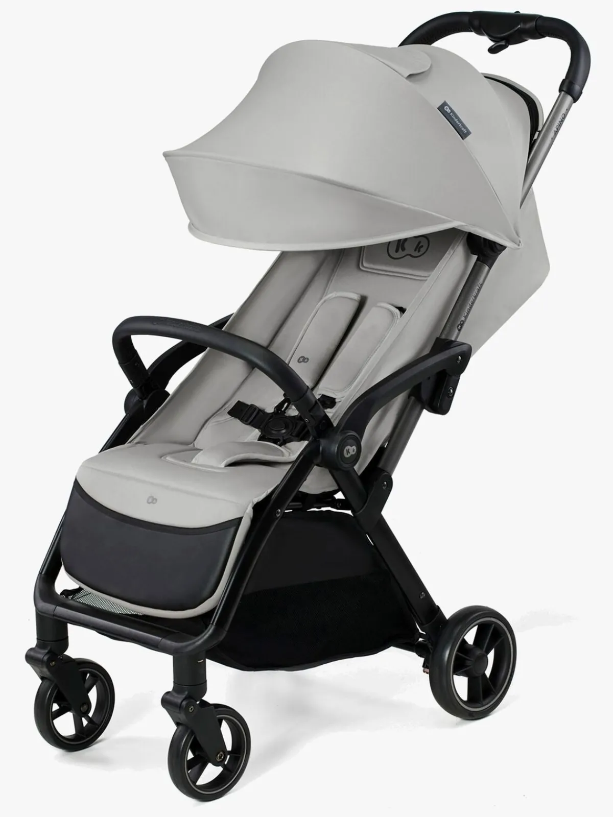 Kinderkraft Rejseklapvogne>APINO Klapvogn, Dove Grey