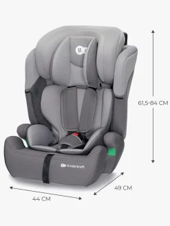 Kinderkraft Autostole 9-36 Kg*COMFORT UP i-Size Autostol, Grey Grå