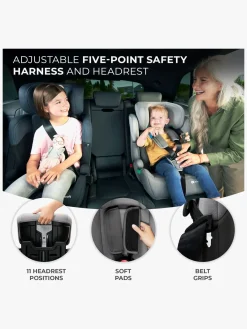 Kinderkraft Autostole 9-36 Kg*COMFORT UP i-Size Autostol, Grey Grå