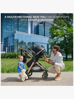 Kinderkraft ESME 2-in-1 Duovogn, Sand