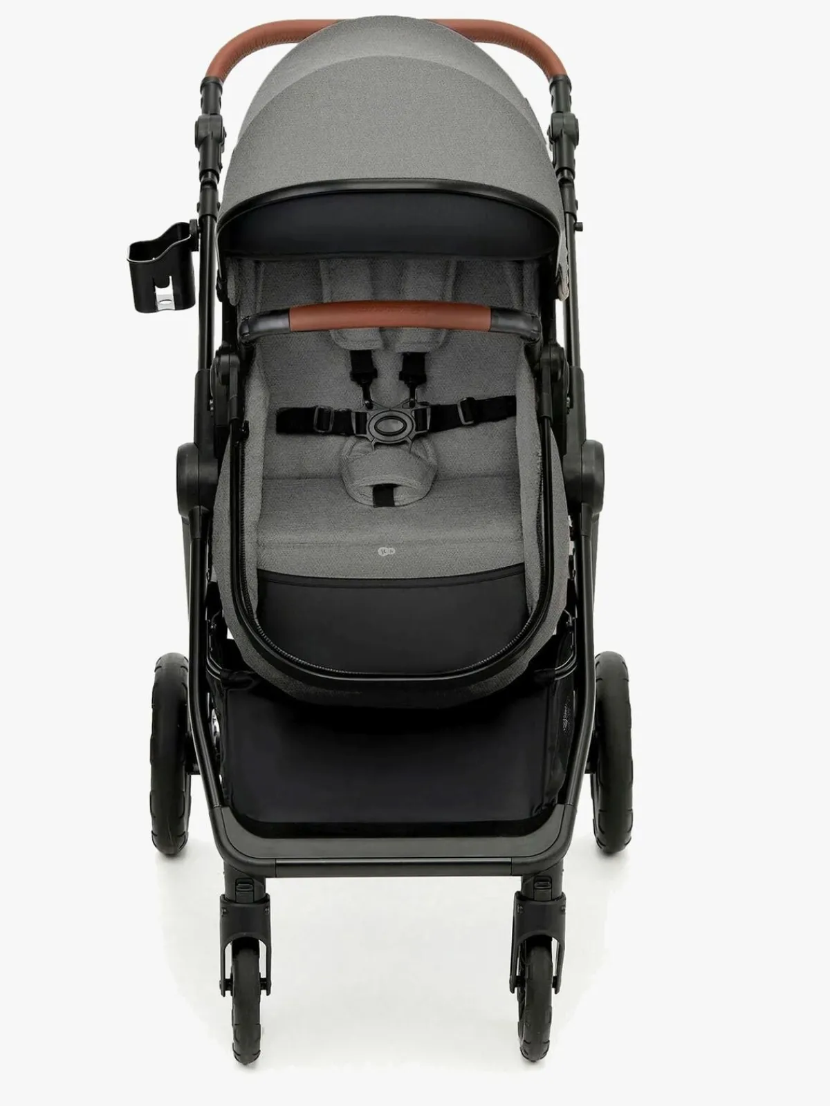 Kinderkraft Duo- & Kombivogne*ESME PRO 3-in-1 Duovogn Travelsystem, Moonlight Grey Grå