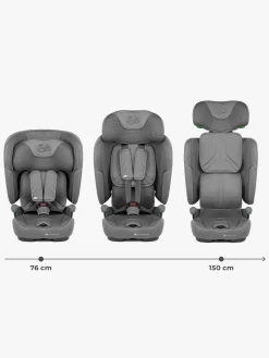 Kinderkraft Autostole 9-36 Kg*FIX2GO i-Size Autostol, Grey Grå