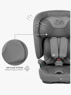 Kinderkraft Autostole 9-36 Kg*FIX2GO i-Size Autostol, Grey Grå