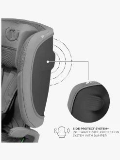 Kinderkraft Autostole 9-36 Kg*FIX2GO i-Size Autostol, Grey Grå