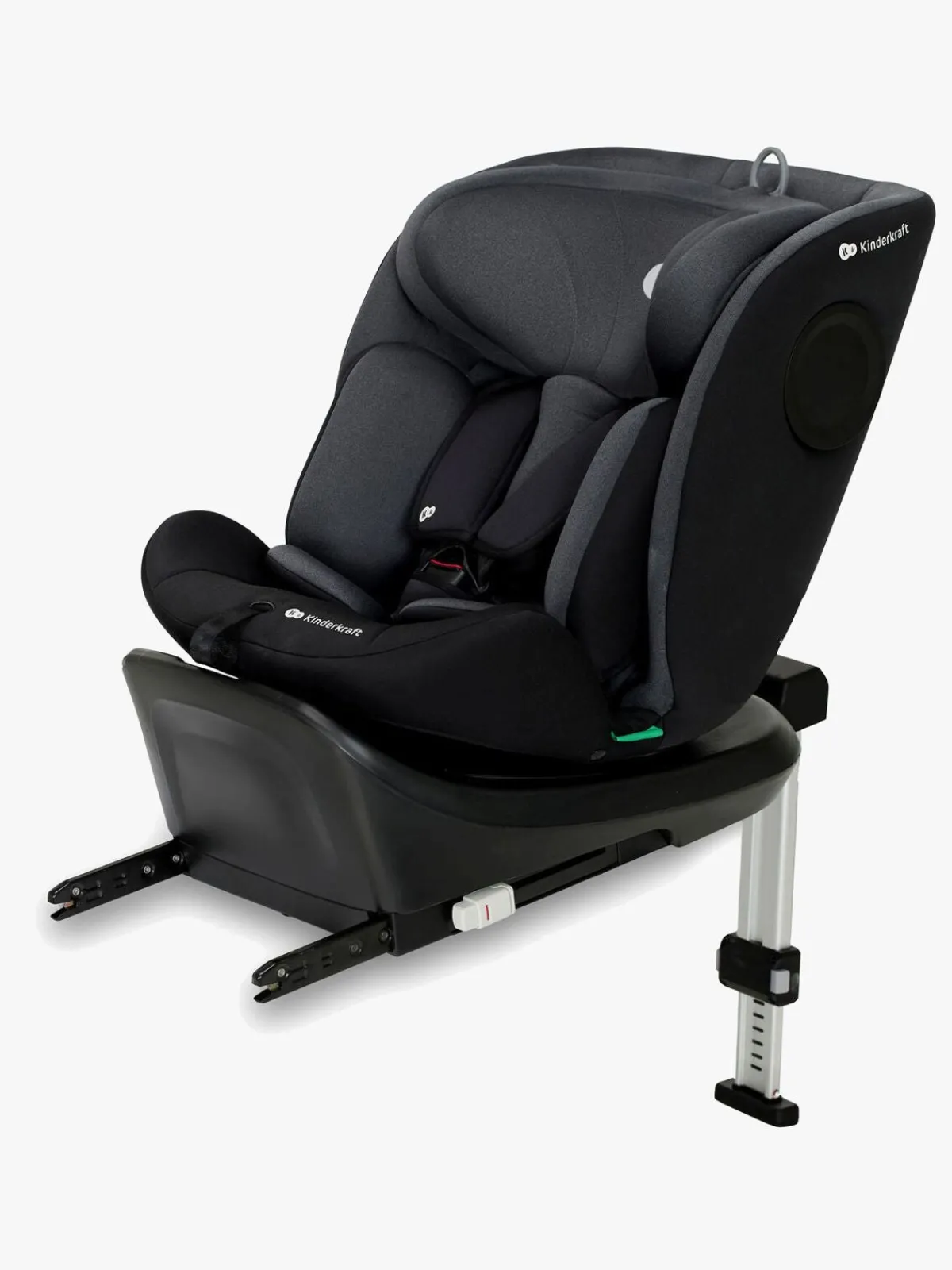 Kinderkraft Autostole 9-36 Kg*I-360 i-Size Autostol, Black Sort