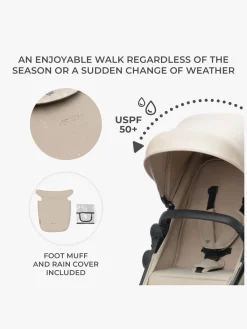 Kinderkraft Vognpakker*3-i-1 NEWLY Kombivogn Travelsystem, Sand Beige